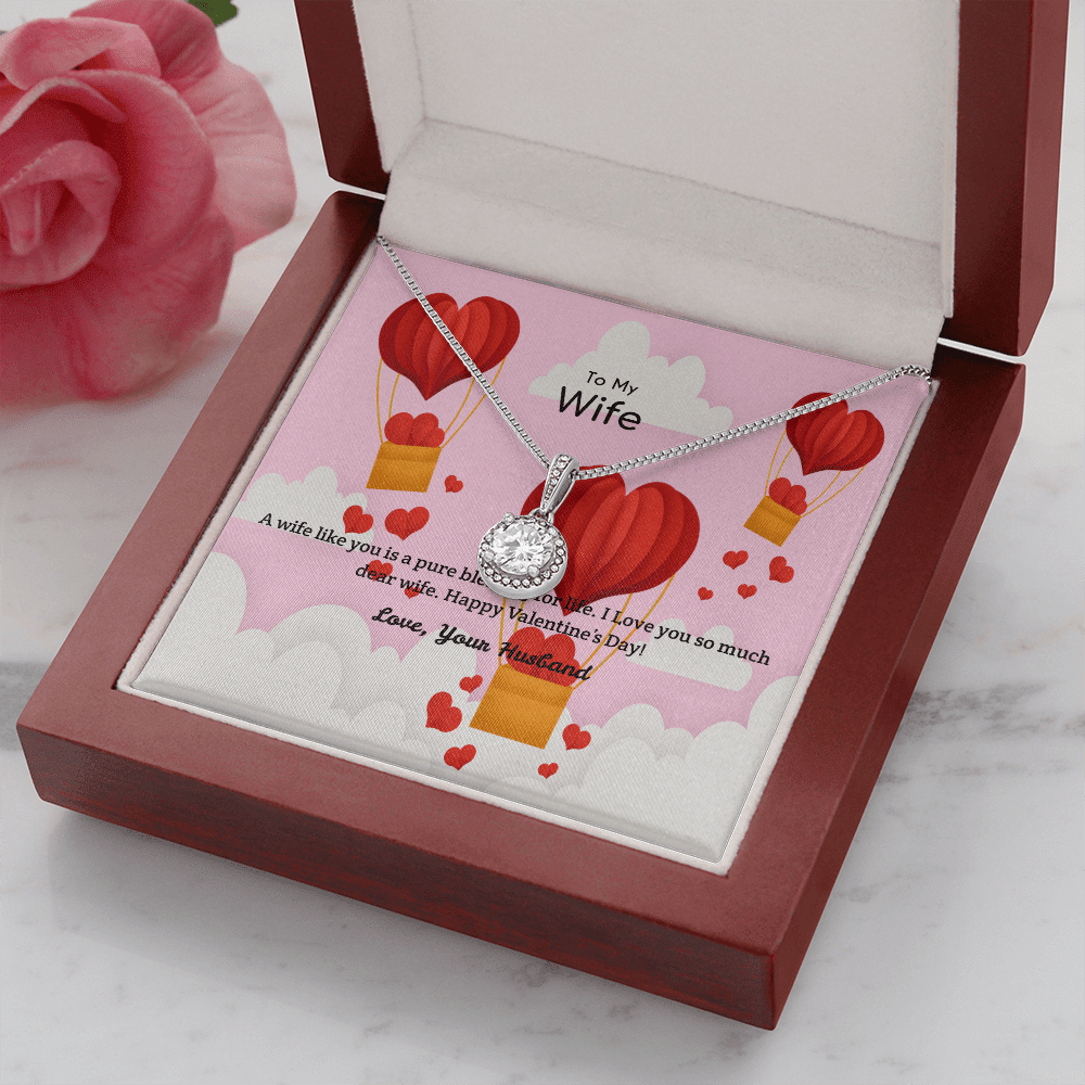 Wife Valentines Gift Pure Blessing For Life Eternal Union Necklace - Eternal Hope