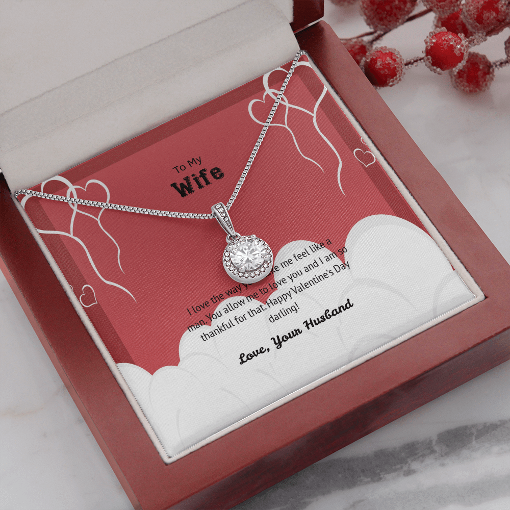 Wife Valentines Gift I Love The Way Eternal Union Necklace - Eternal Hope