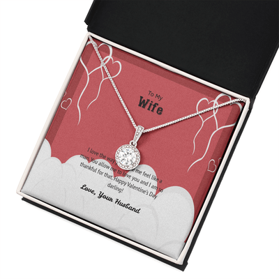 Wife Valentines Gift I Love The Way Eternal Union Necklace - Eternal Hope