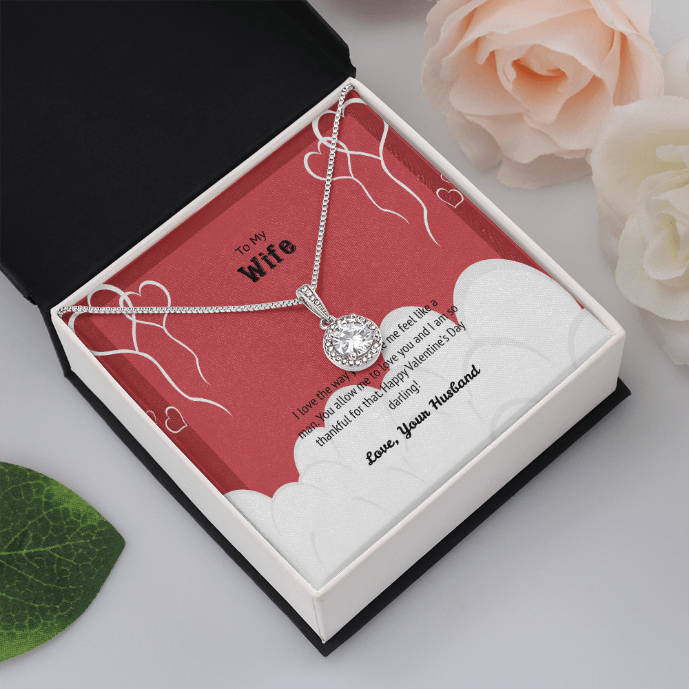 Wife Valentines Gift I Love The Way Eternal Union Necklace - Eternal Hope