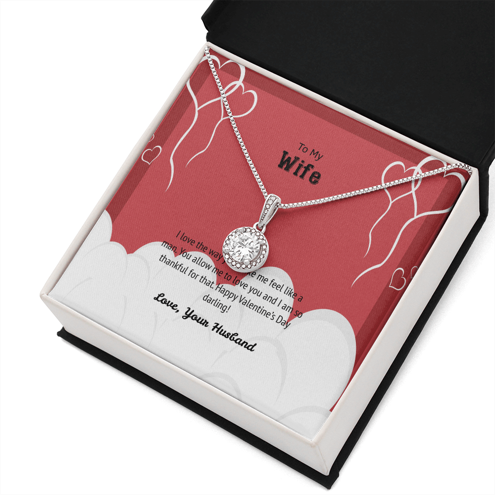 Wife Valentines Gift I Love The Way Eternal Union Necklace - Eternal Hope