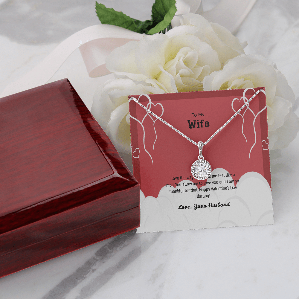 Wife Valentines Gift I Love The Way Eternal Union Necklace - Eternal Hope