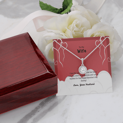 Wife Valentines Gift I Love The Way Eternal Union Necklace - Eternal Hope