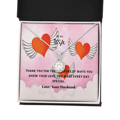 Wife Valentines Gift The Million Ways Eternal Union Necklace - Eternal Hope