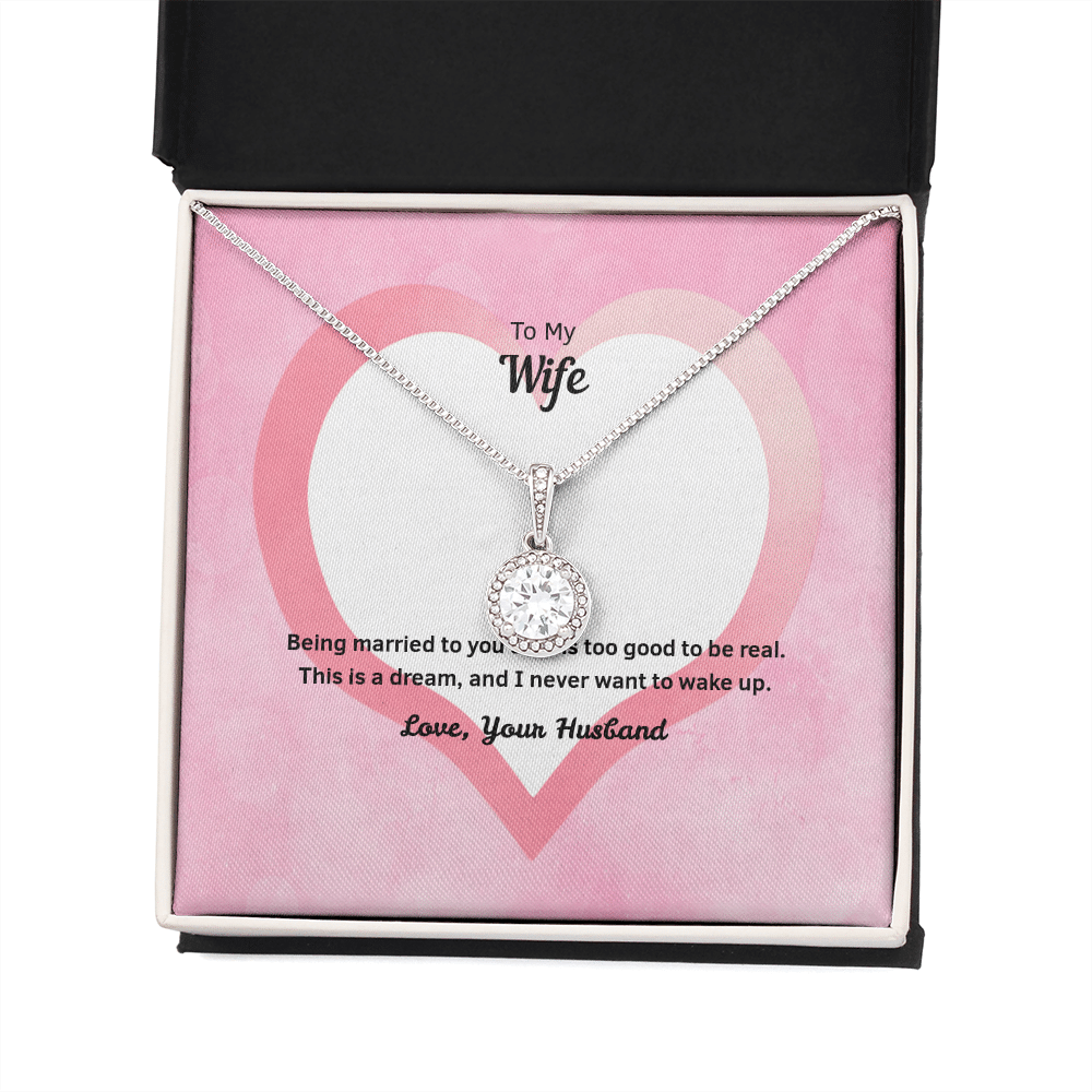Wife Valentines Gift Too Good Eternal Union Necklace - Eternal Hope