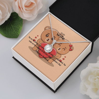 Wife Valentines Gift You Ease My Pain Eternal Union Necklace - Eternal Hope