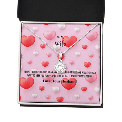 Wife Valentines Gift I Keep You Forever Eternal Union Necklace - Eternal Hope
