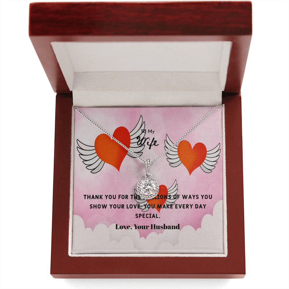 Wife Valentines Gift The Million Ways Eternal Union Necklace - Eternal Hope
