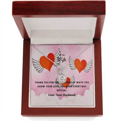 Wife Valentines Gift The Million Ways Eternal Union Necklace - Eternal Hope