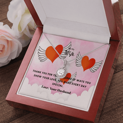 Wife Valentines Gift The Million Ways Eternal Union Necklace - Eternal Hope