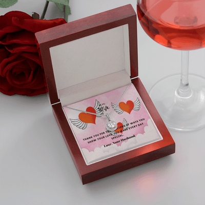 Wife Valentines Gift The Million Ways Eternal Union Necklace - Eternal Hope