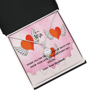 Wife Valentines Gift The Million Ways Eternal Union Necklace - Eternal Hope