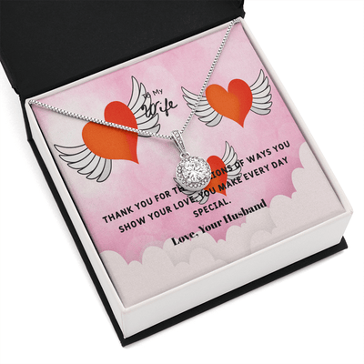 Wife Valentines Gift The Million Ways Eternal Union Necklace - Eternal Hope
