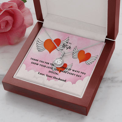 Wife Valentines Gift The Million Ways Eternal Union Necklace - Eternal Hope