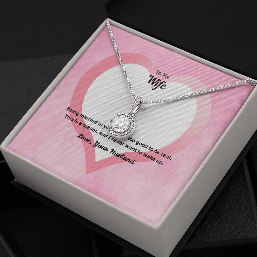 Wife Valentines Gift Too Good Eternal Union Necklace - Eternal Hope