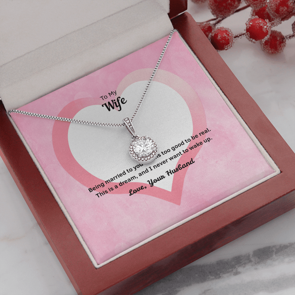 Wife Valentines Gift Too Good Eternal Union Necklace - Eternal Hope