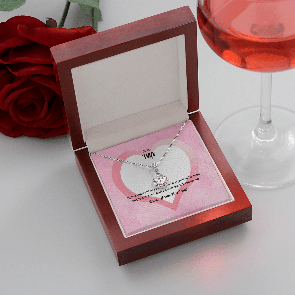 Wife Valentines Gift Too Good Eternal Union Necklace - Eternal Hope
