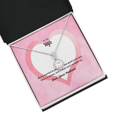 Wife Valentines Gift Too Good Eternal Union Necklace - Eternal Hope