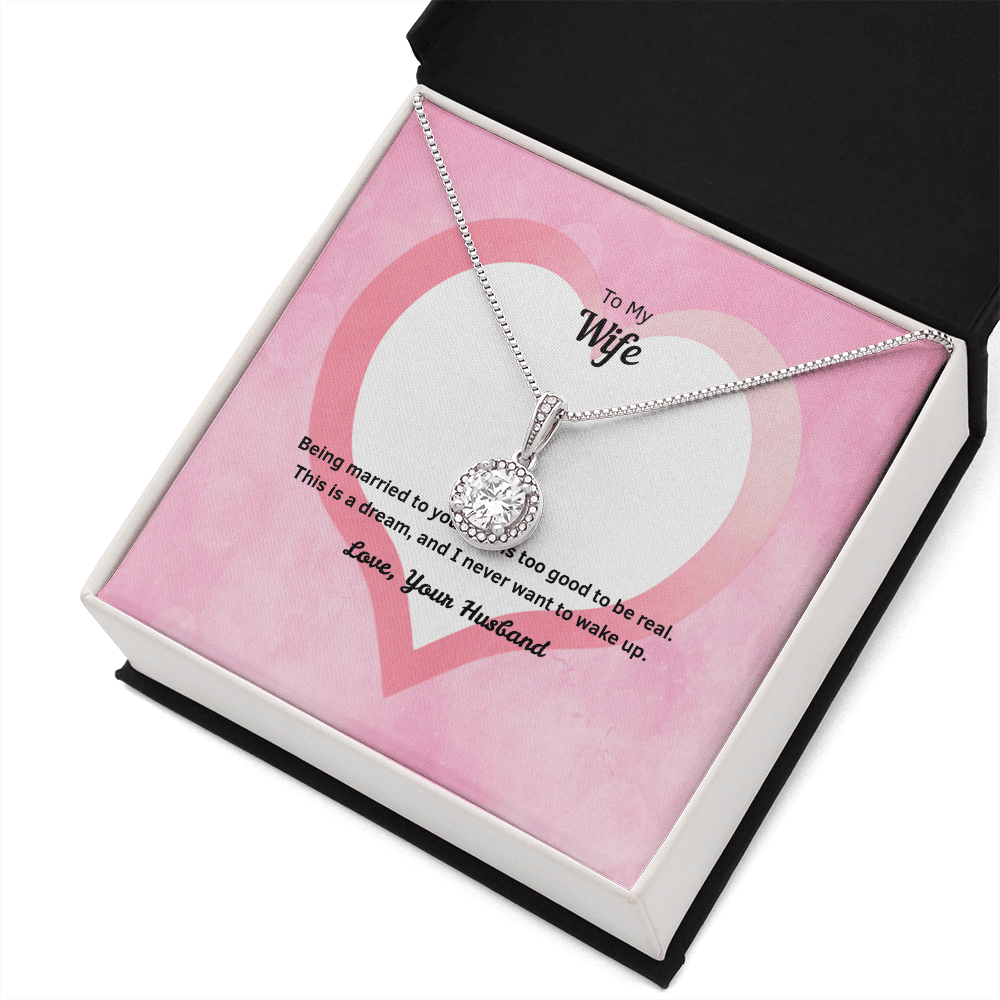 Wife Valentines Gift Too Good Eternal Union Necklace - Eternal Hope