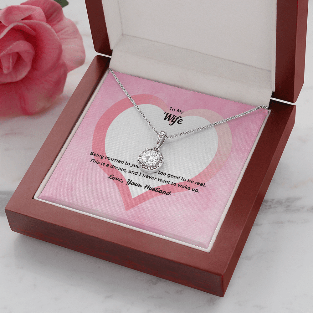 Wife Valentines Gift Too Good Eternal Union Necklace - Eternal Hope