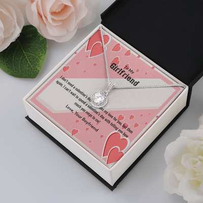 To My Girlfriend Valentines Gift What You Mean Eternal Union Necklace - Eternal Hope