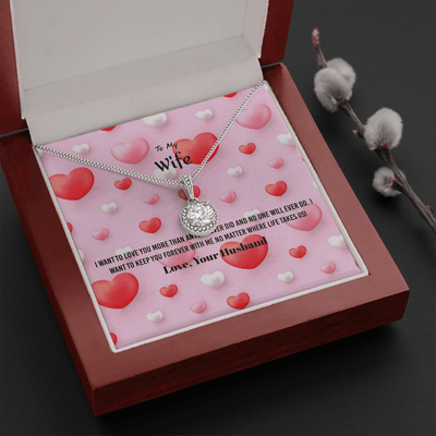 Wife Valentines Gift I Keep You Forever Eternal Union Necklace - Eternal Hope