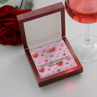 Wife Valentines Gift I Keep You Forever Eternal Union Necklace - Eternal Hope