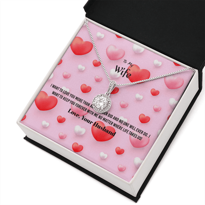 Wife Valentines Gift I Keep You Forever Eternal Union Necklace - Eternal Hope