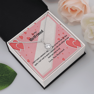 To My Girlfriend Valentines Gift What You Mean Eternal Union Necklace - Eternal Hope