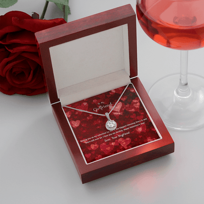 To My Girlfriend Valentines Gift You're the Biggest Blessing Eternal Union Necklace - Eternal Hope