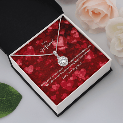 To My Girlfriend Valentines Gift You're the Biggest Blessing Eternal Union Necklace - Eternal Hope