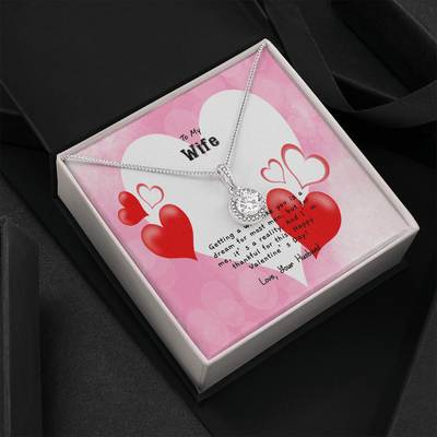Wife Valentines Gift You're a Dream Wife Eternal Union Necklace - Eternal Hope