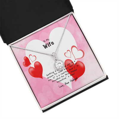Wife Valentines Gift You're a Dream Wife Eternal Union Necklace - Eternal Hope