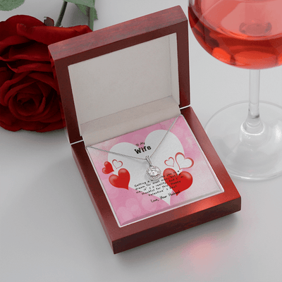 Wife Valentines Gift You're a Dream Wife Eternal Union Necklace - Eternal Hope