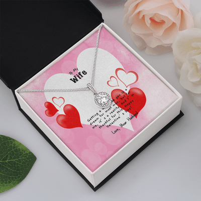 Wife Valentines Gift You're a Dream Wife Eternal Union Necklace - Eternal Hope