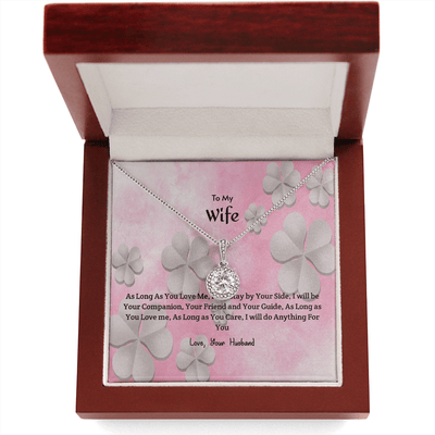 Wife Valentines Gift As Long as You Care Eternal Union Necklace - Eternal Hope