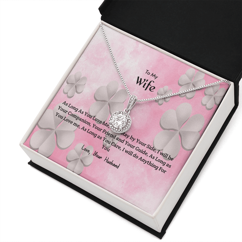 Wife Valentines Gift As Long as You Care Eternal Union Necklace - Eternal Hope