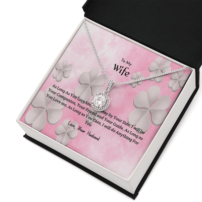 Wife Valentines Gift As Long as You Care Eternal Union Necklace - Eternal Hope