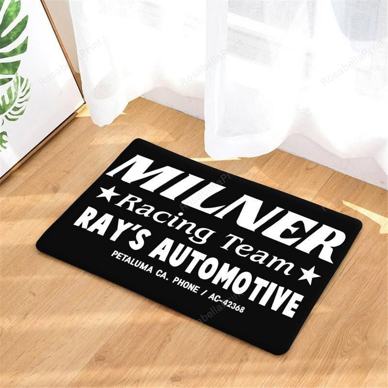 Ag Floor Mat American Graffiti Milner Falfa Ford Couple Hot Rod 01601 Indoor Outdoor Floormat Doormats