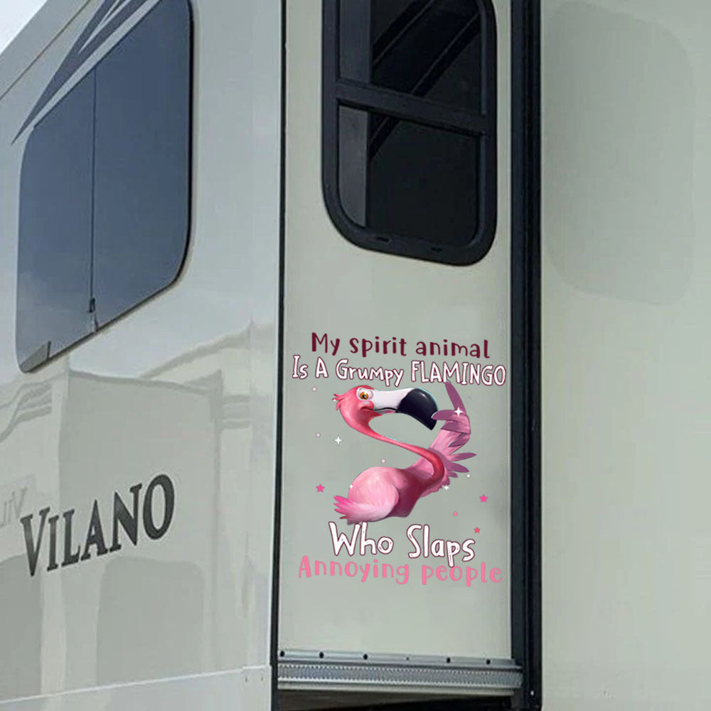 Camping Crack Sticker, Funny Car Decal For Window & Bumper