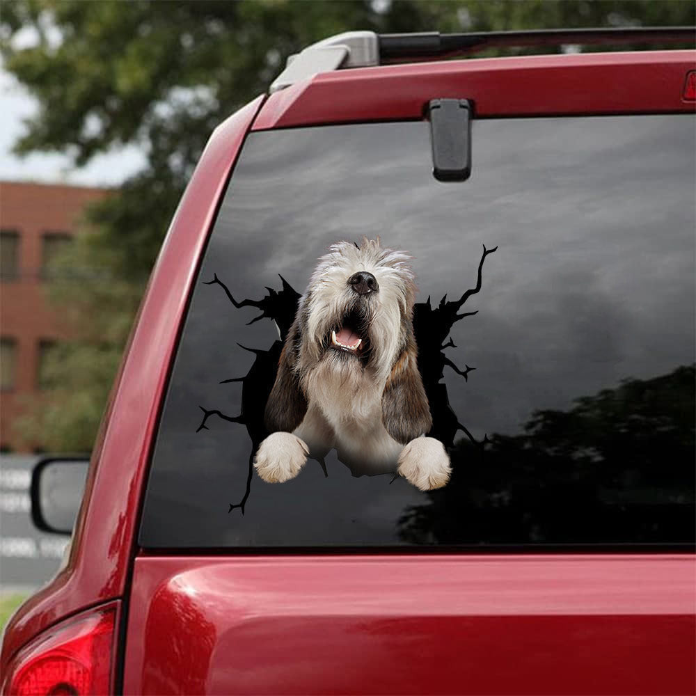 Petit Basset Griffon Venda©En Crack Decal, Funny Car Sticker For Window & Bumper