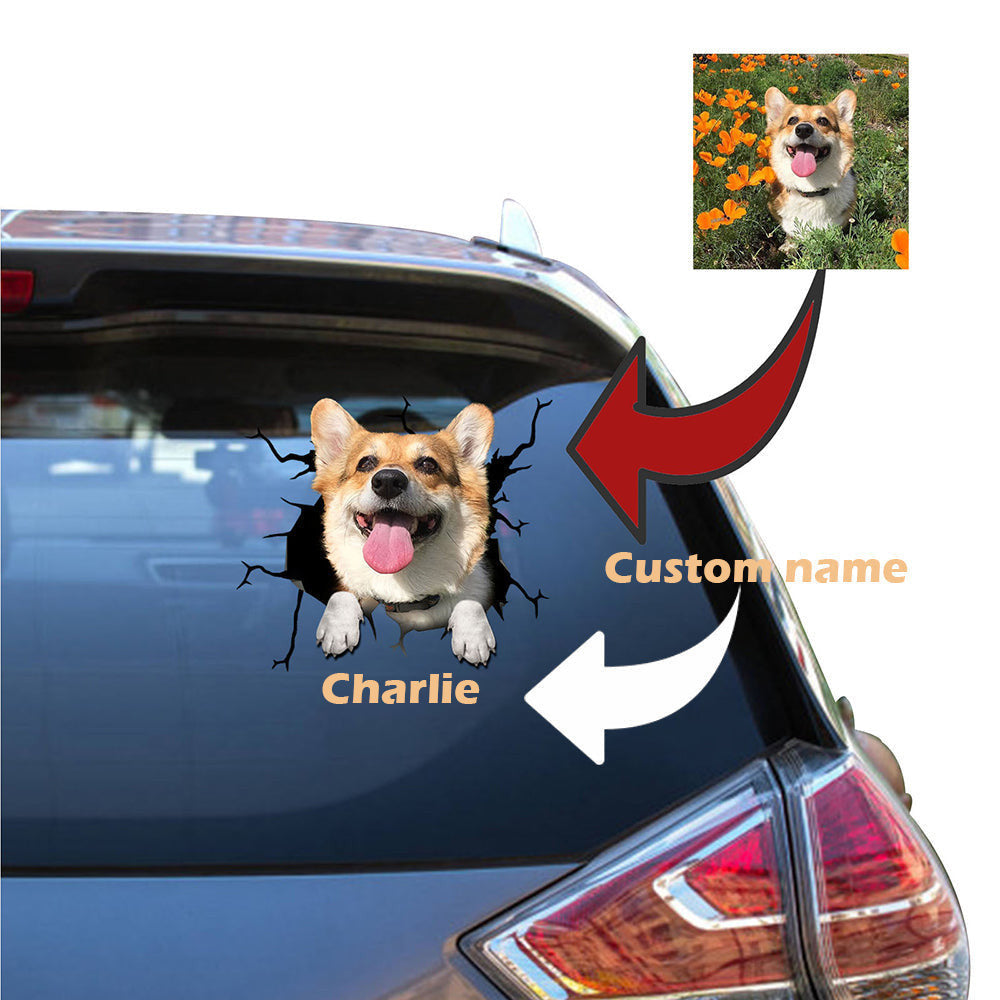 Personalized Sticker, Car Decal For Window & Bumper