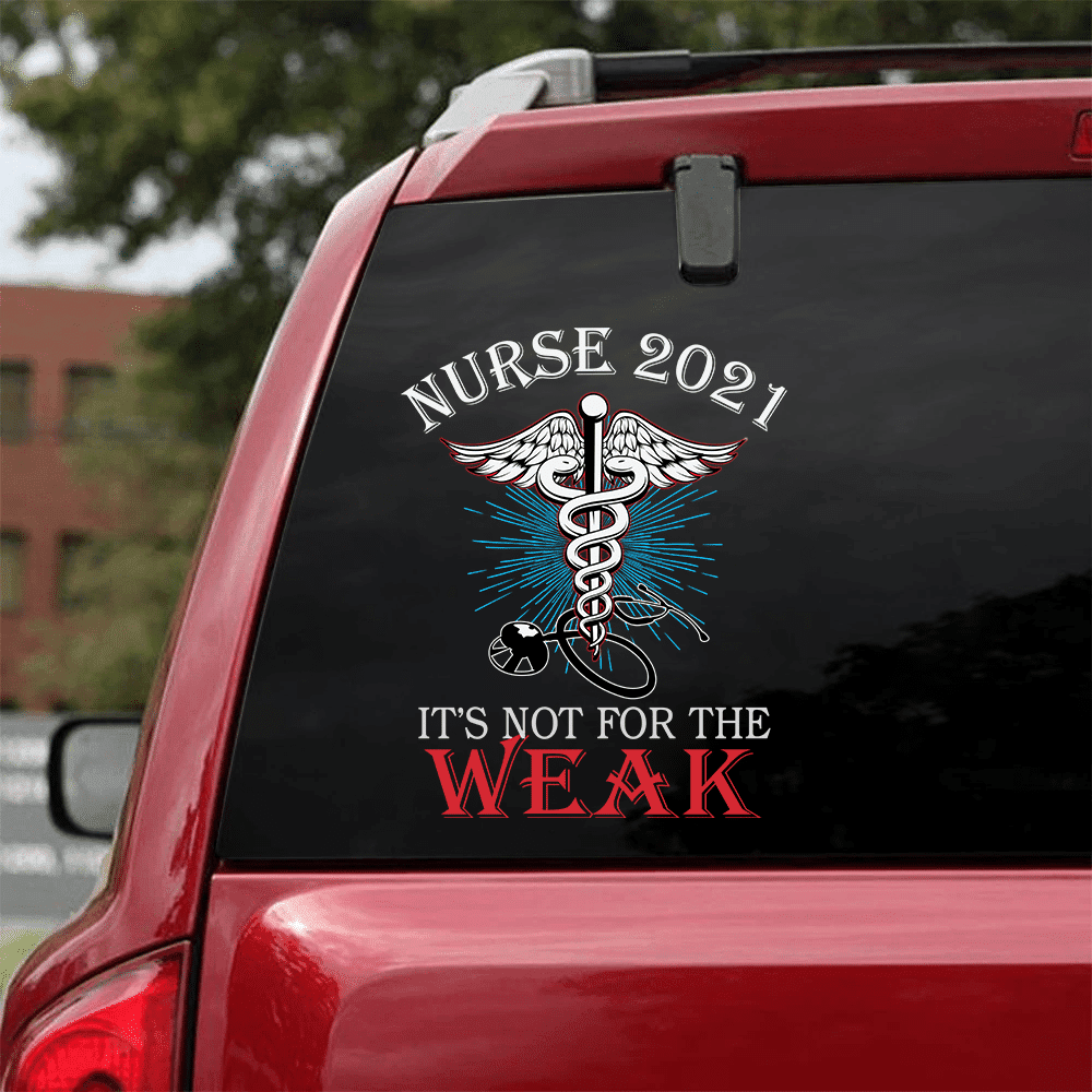 Nurse Crack Sticker, Funny Car Decal For Window & Bumper