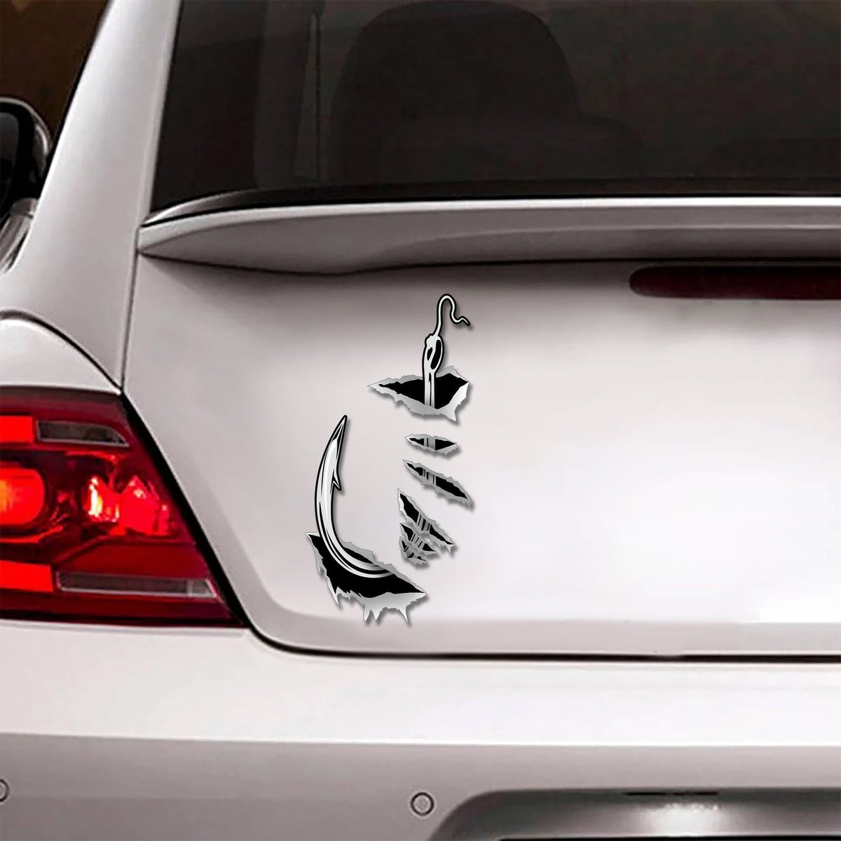 Hook Mom Car Decal, Sticker For Window & Bumper