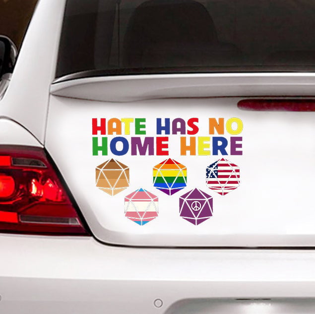 Game Lgbt Sticker, Car Decal For Window & Bumper