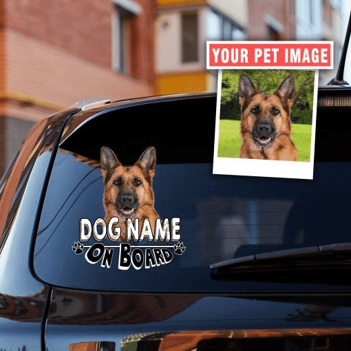 Personalized Your Pet Cracked Duck Decal, Car Sticker For Window & Bumper