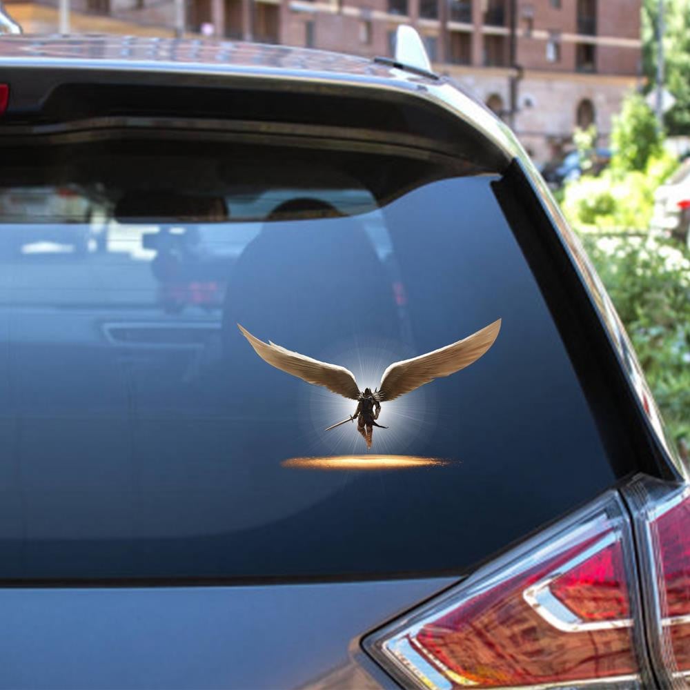 Angel Wings Cute Angel Christian Lovers For Women Car Vinyl Decal Sticker Window Decals, Peel and Stick Wall Decals