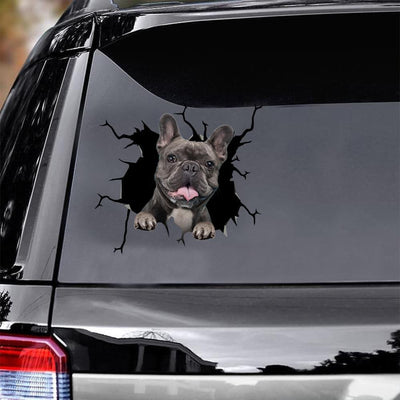 Pitbull Dog Breeds Dogs Cute Sticker, Car Decal For Window & Bumper