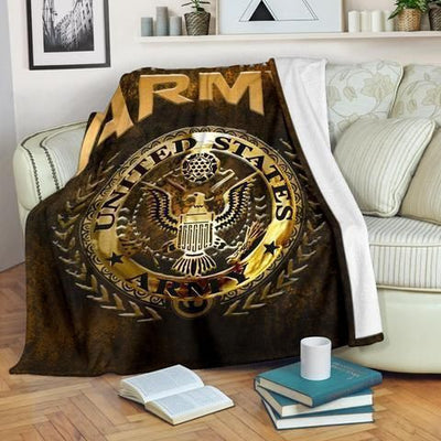 U.S. Branches Blanket - Gift for Veteran