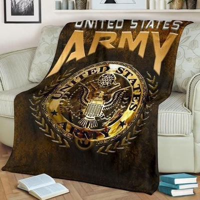 U.S. Branches Blanket - Gift for Veteran